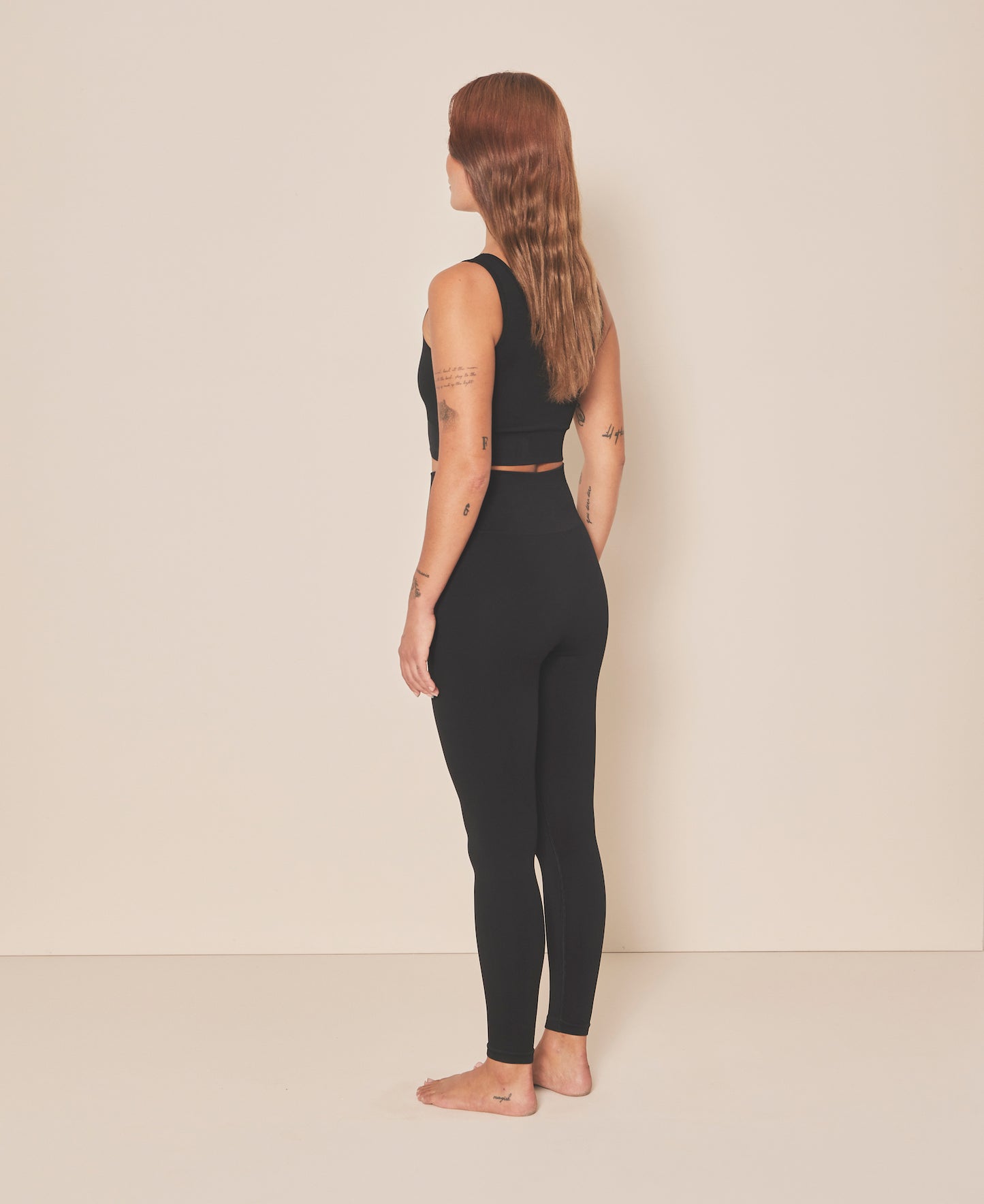 Moonchild Soft Rib Seamless Leggings -Black Iris