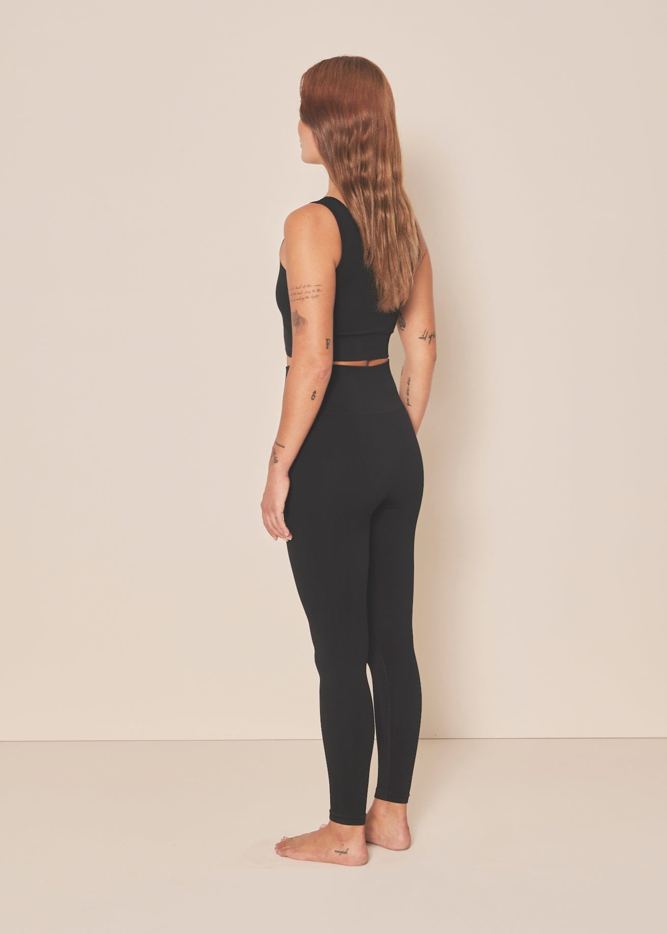 Moonchild Soft Rib Seamless Leggings -Black Iris