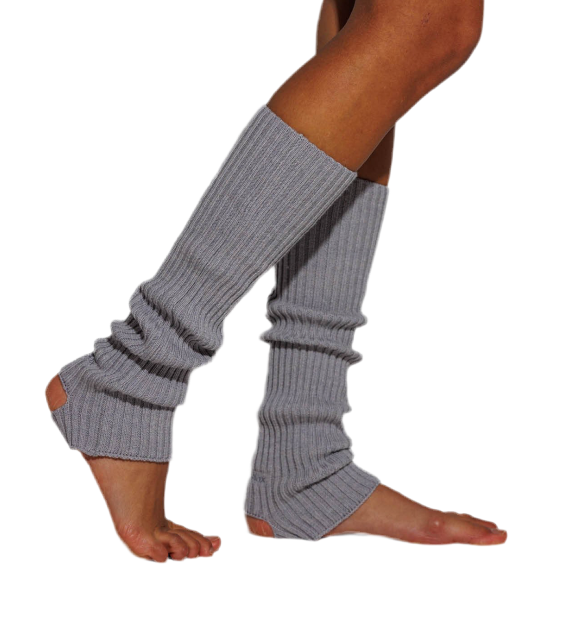 Leggvarmere - 100% Merino Ull (grå)