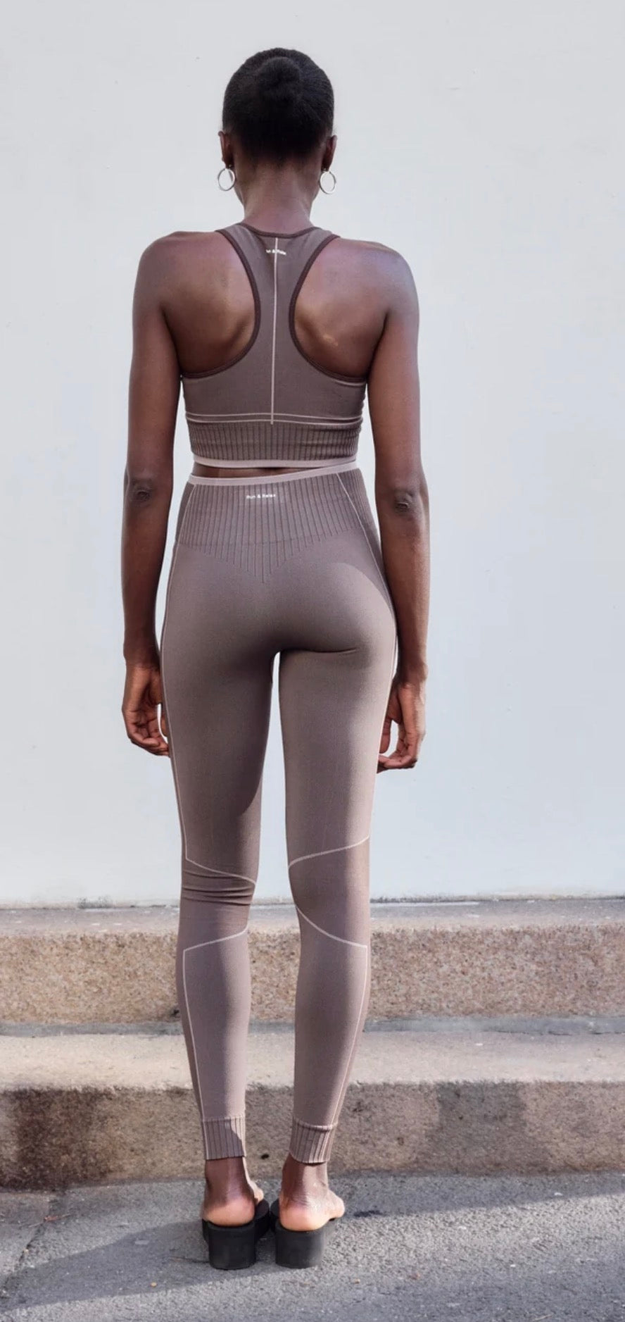 Mapping Tights - Deep Espresso, Run & Relax