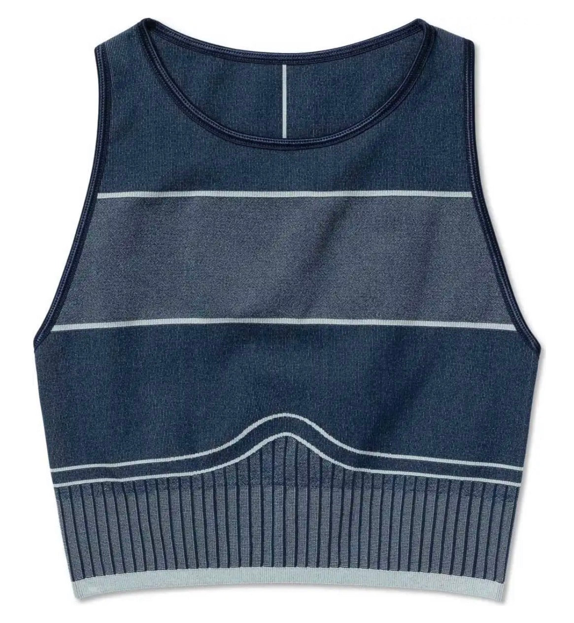 Reveal Seamless Sportsbra, Midnight Blue -Run & Relax