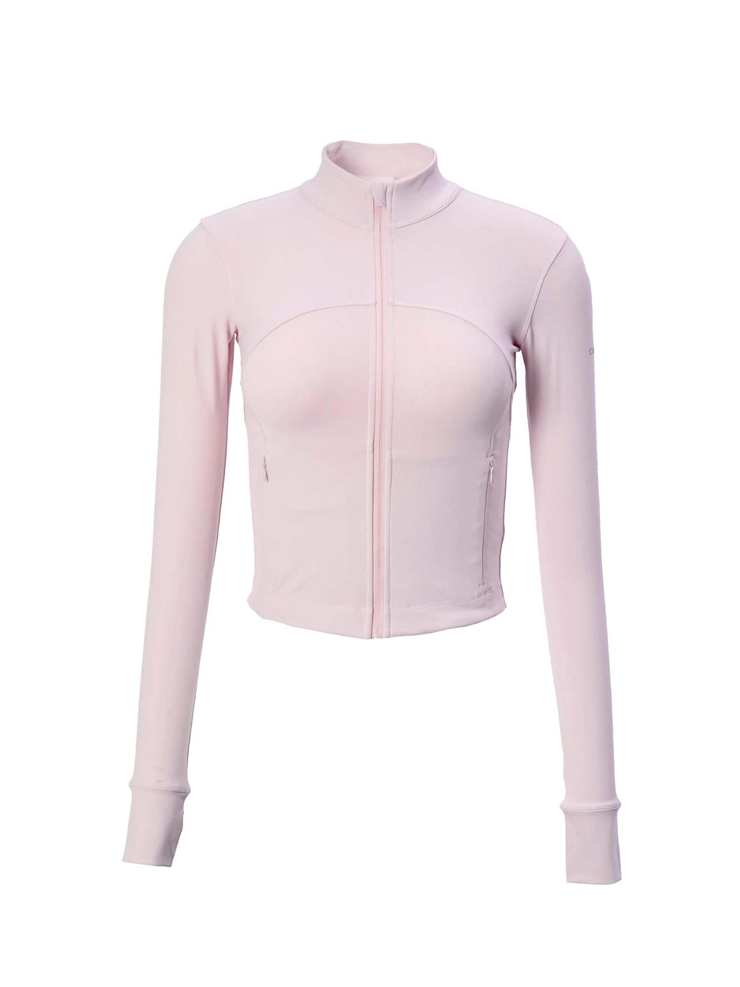 Sculptluxe Zip Jacket Millenial Pink