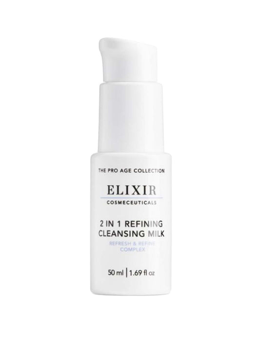 2 in 1 refining cleansing milk -50 ml - Reisestørrelse