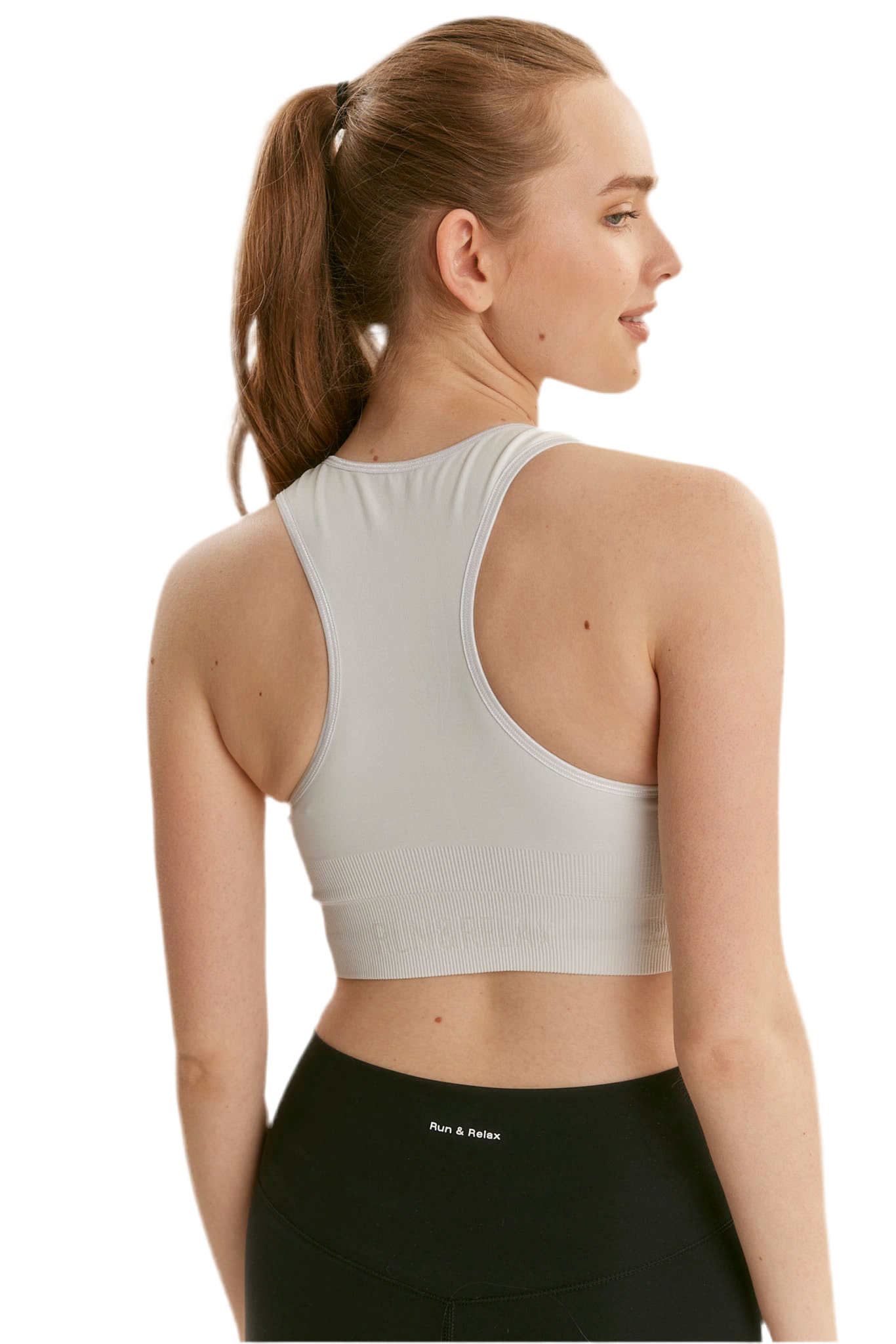 Seamless Bra - White