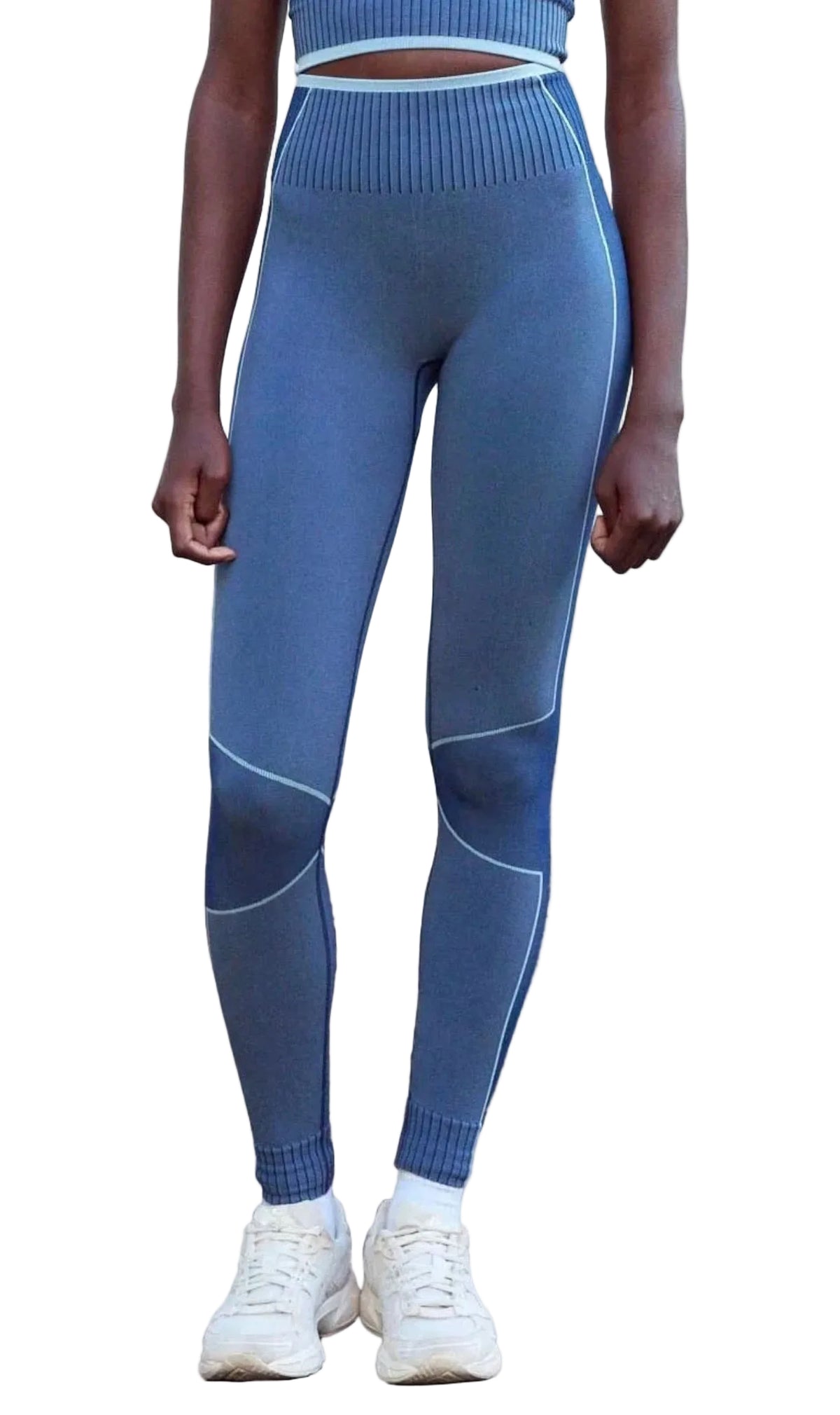 Mapping Tights - Midnight Blue, Run & Relax