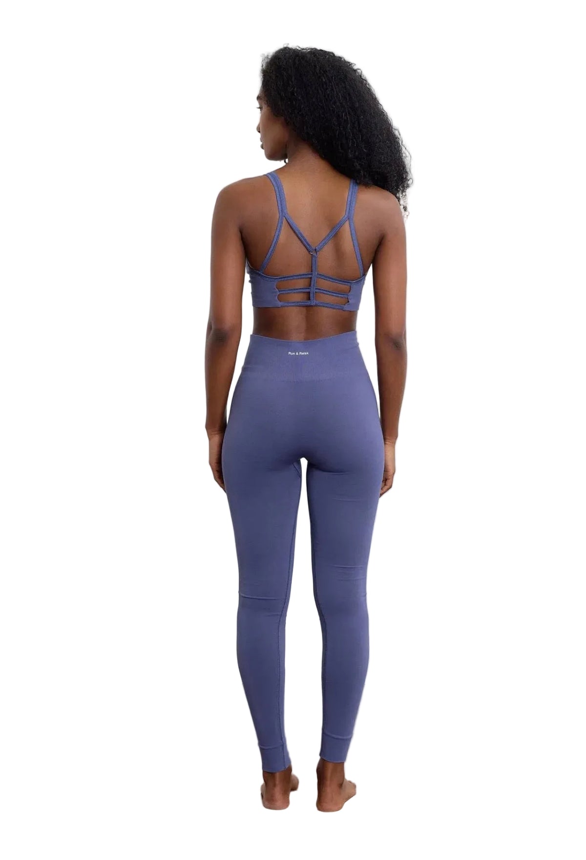 Leyla Bamboo Bra, Washed Blue -Run & Relax