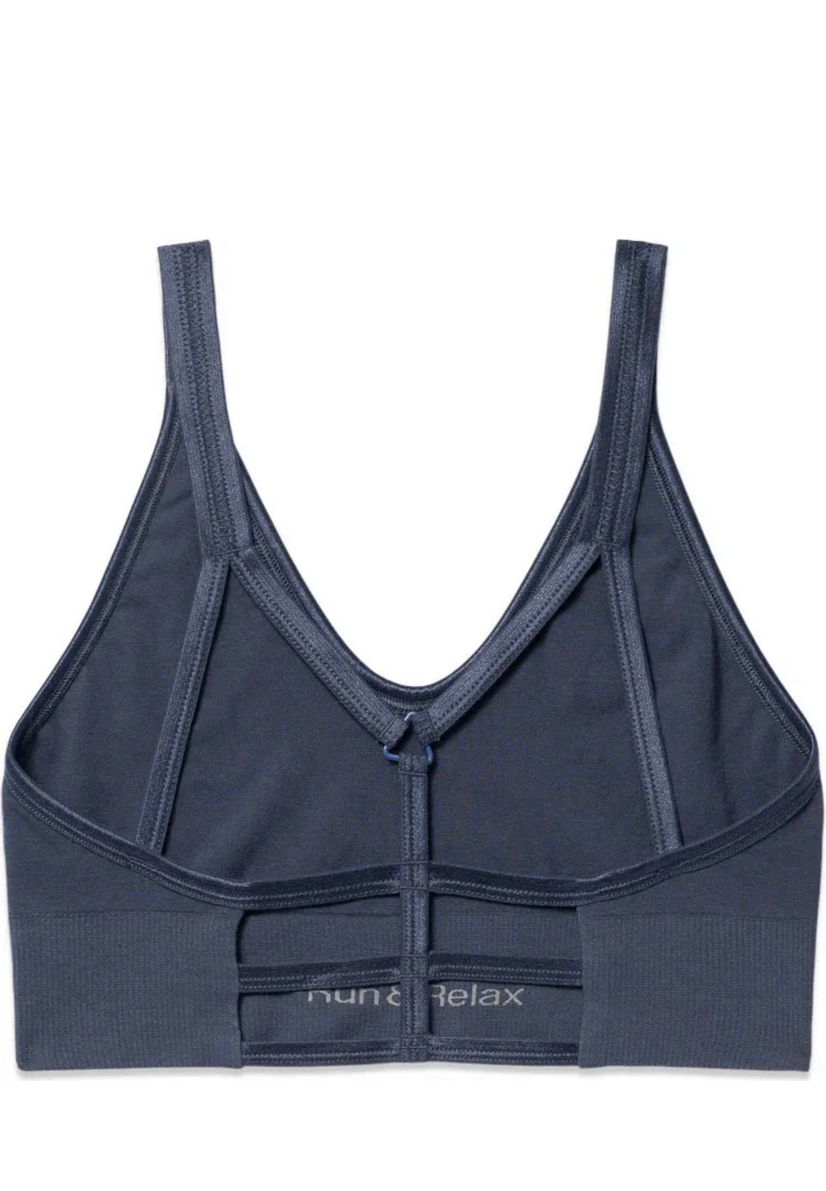Leyla Bamboo Bra, Washed Blue -Run & Relax