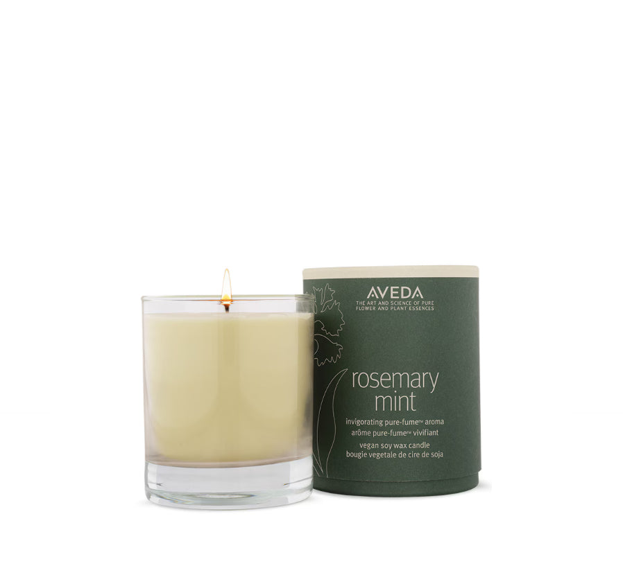 Rosemary Mint - Vegan Soy Candle - Aveda