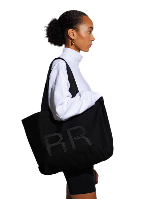 RR Totebag, Black -Run & Relax