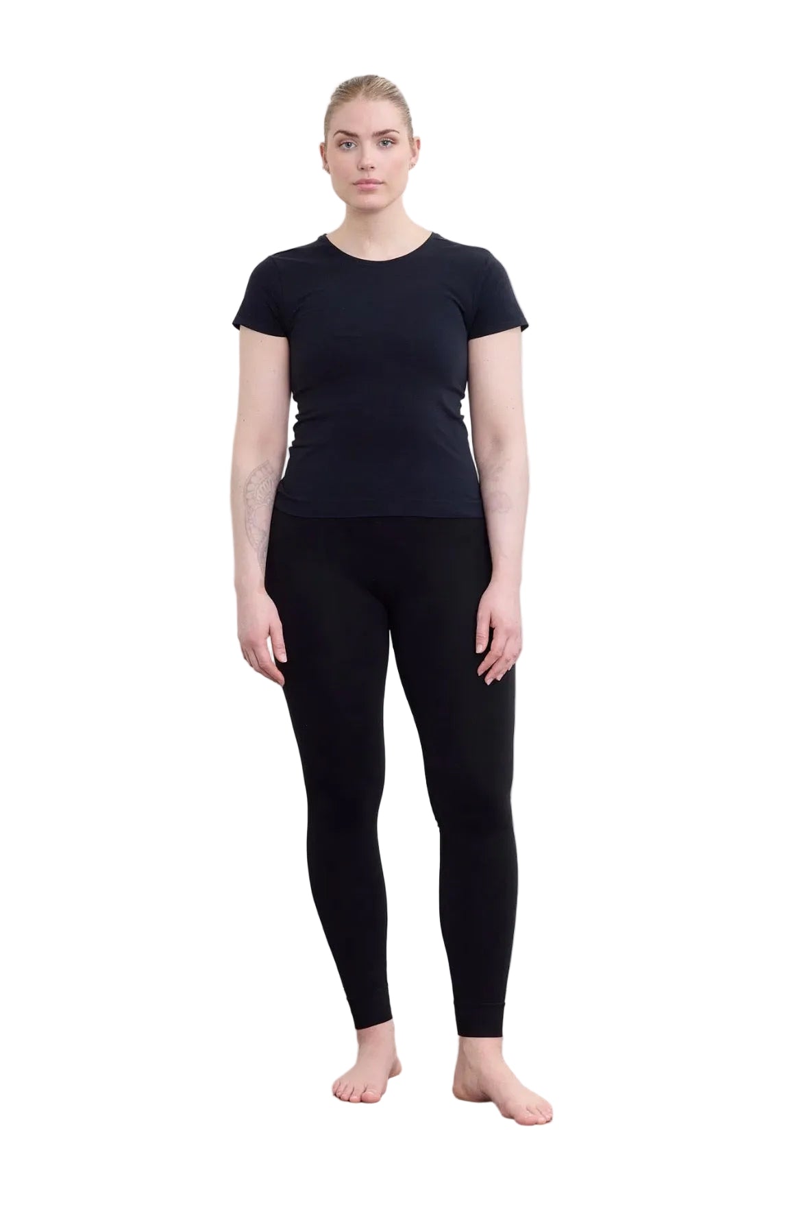 Bandha Tee, Beautiful Black -Run & Relax