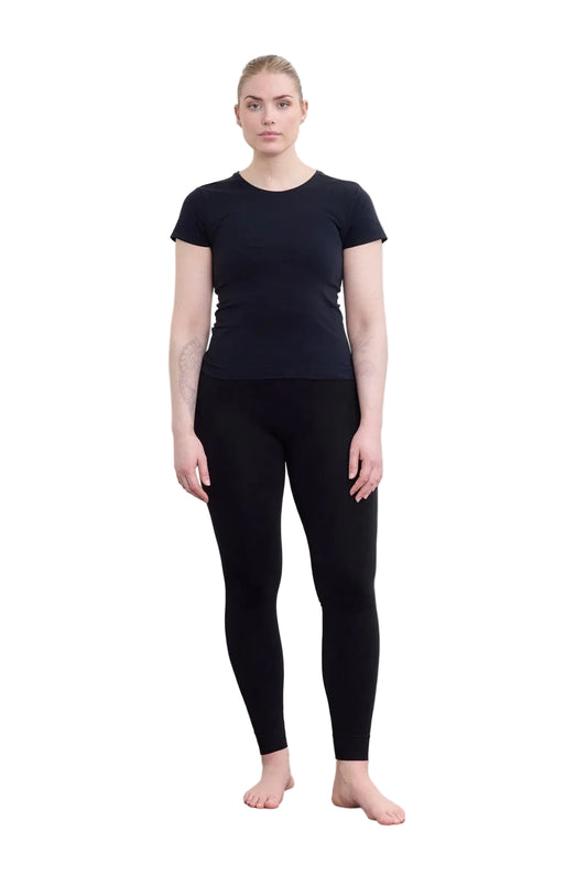 Bandha Tee, Beautiful Black -Run & Relax