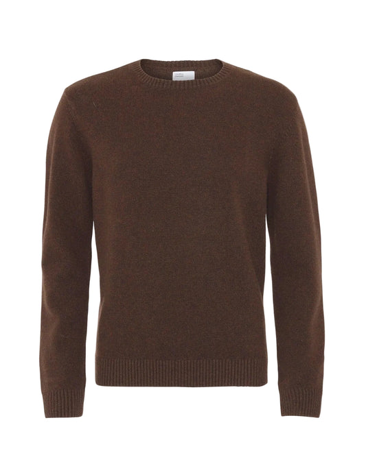 Relax Merino Crew, Hot Coffee -Run & Relax