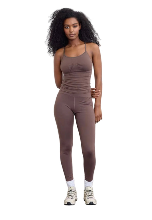 Karna Top, Bamboo Top, Deep Espresso, Run & Relax
