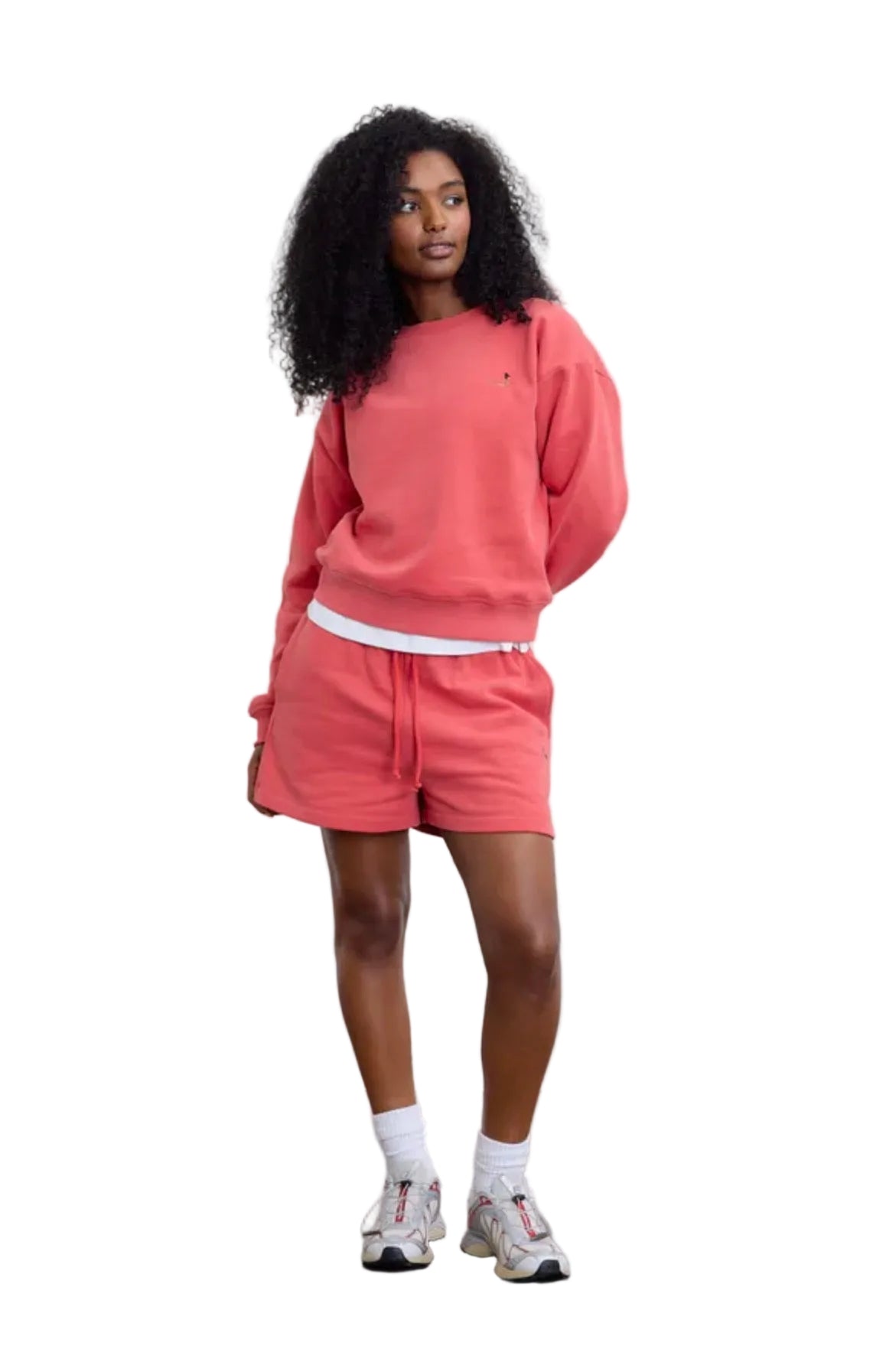 Every Body, Upward Crewneck, Washed Red, Run & Relax