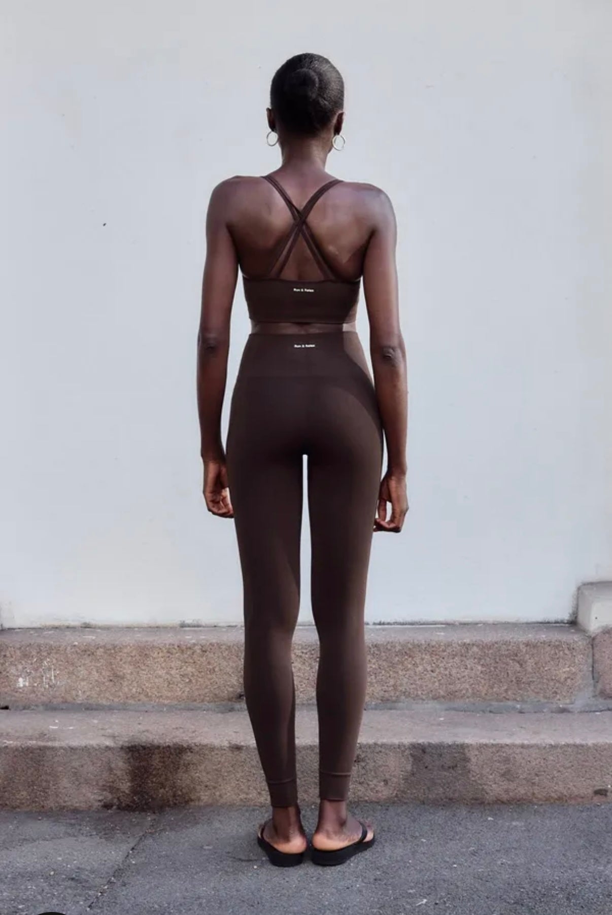 Bandha Bamboo Tights, Deep Espresse