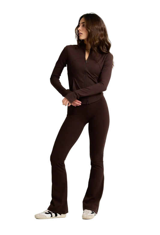 Cloudform Yoga Pant Regular Espresso