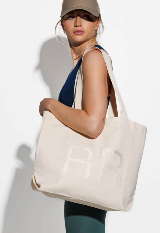 RR Totebag, Natural -Run & Relax