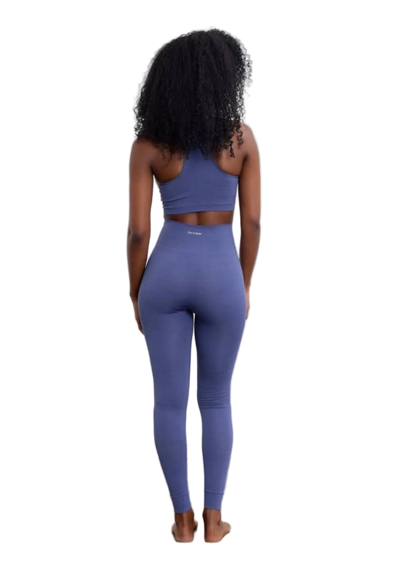 Seamless Sportsbra, Washed Blue, Run & Relax