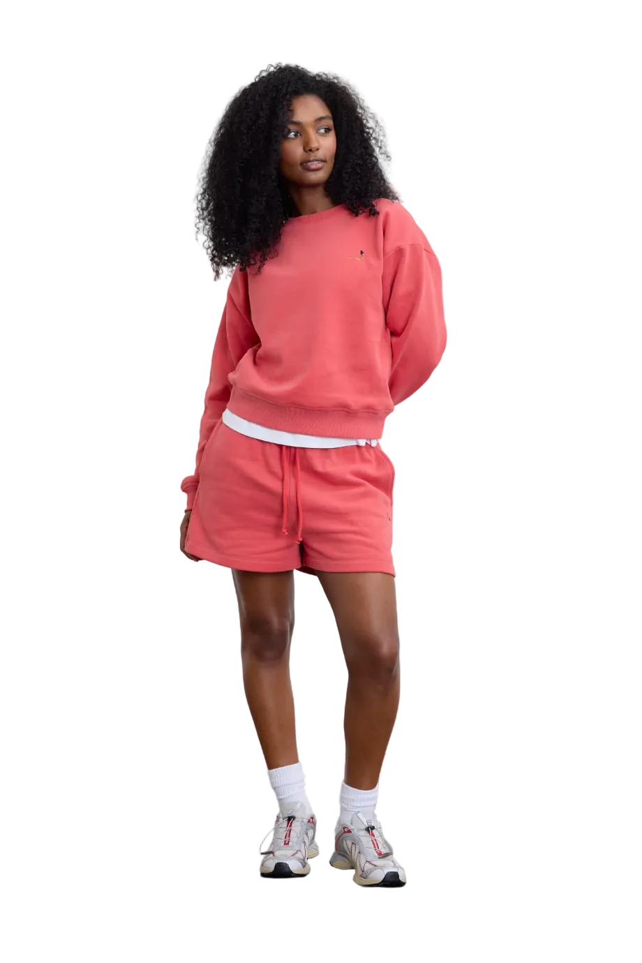 Every Body, Upward Crewneck, Washed Red