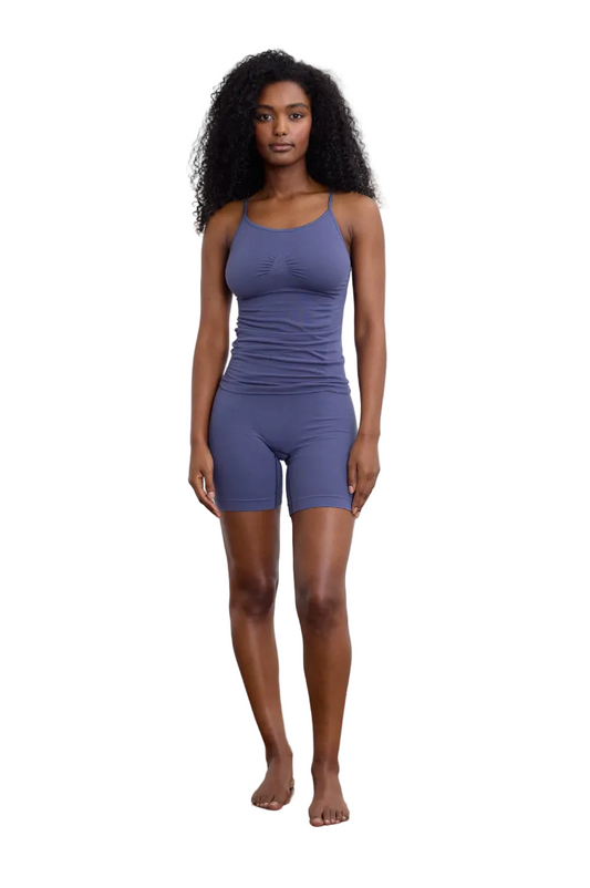 Karna Bamboo Top - Washed Blue