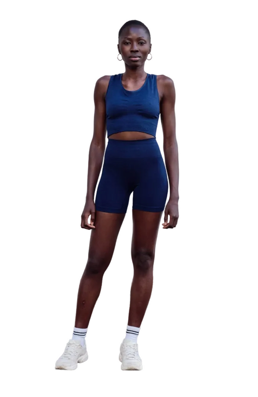 Seamless Sportsbra, Midnight Blue