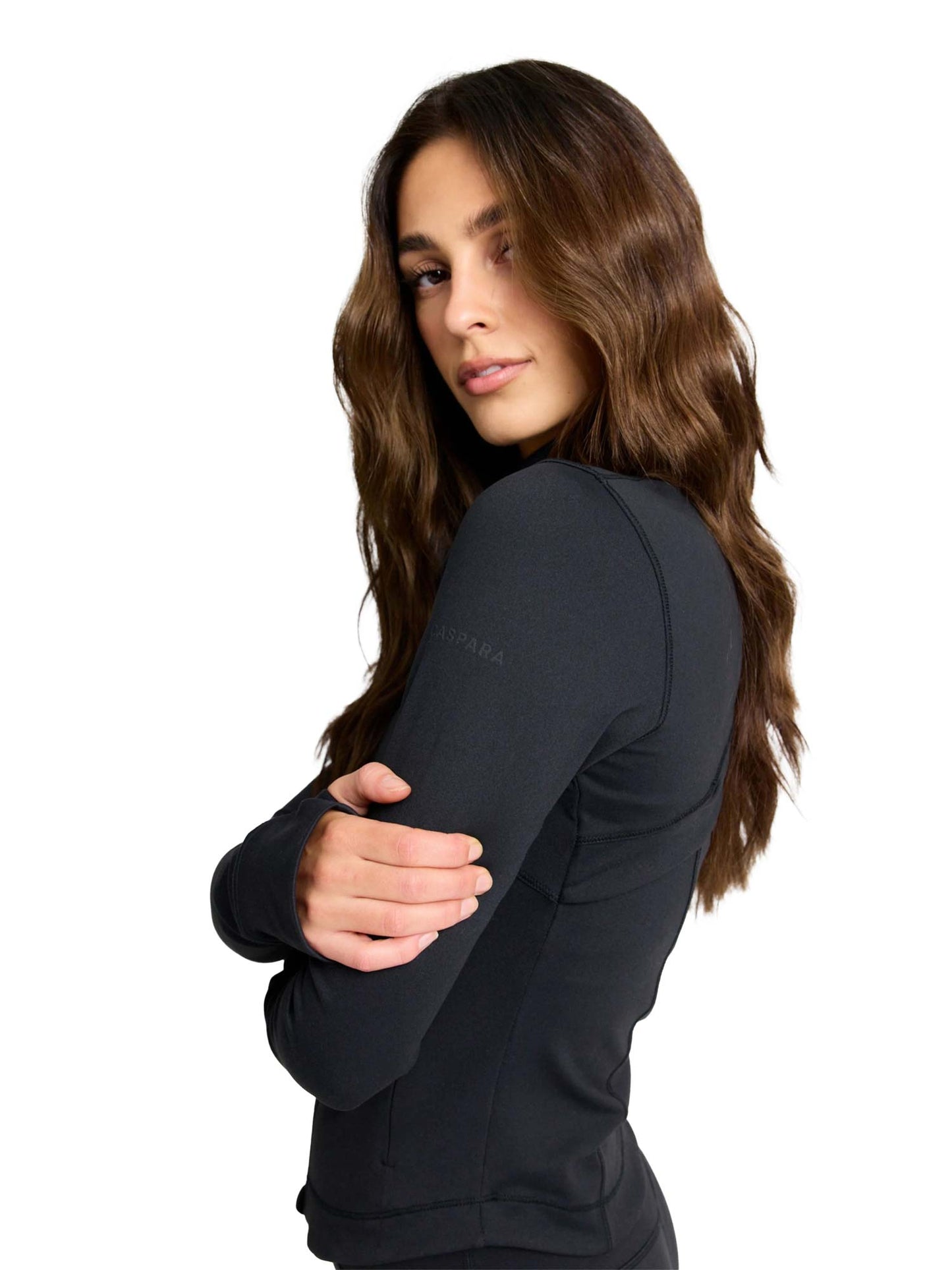Sculptluxe Zip Jacket Black