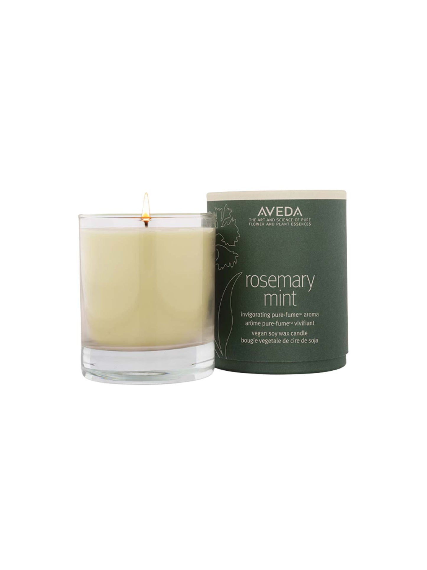 Rosemary Mint - Vegan Soy Candle - Aveda