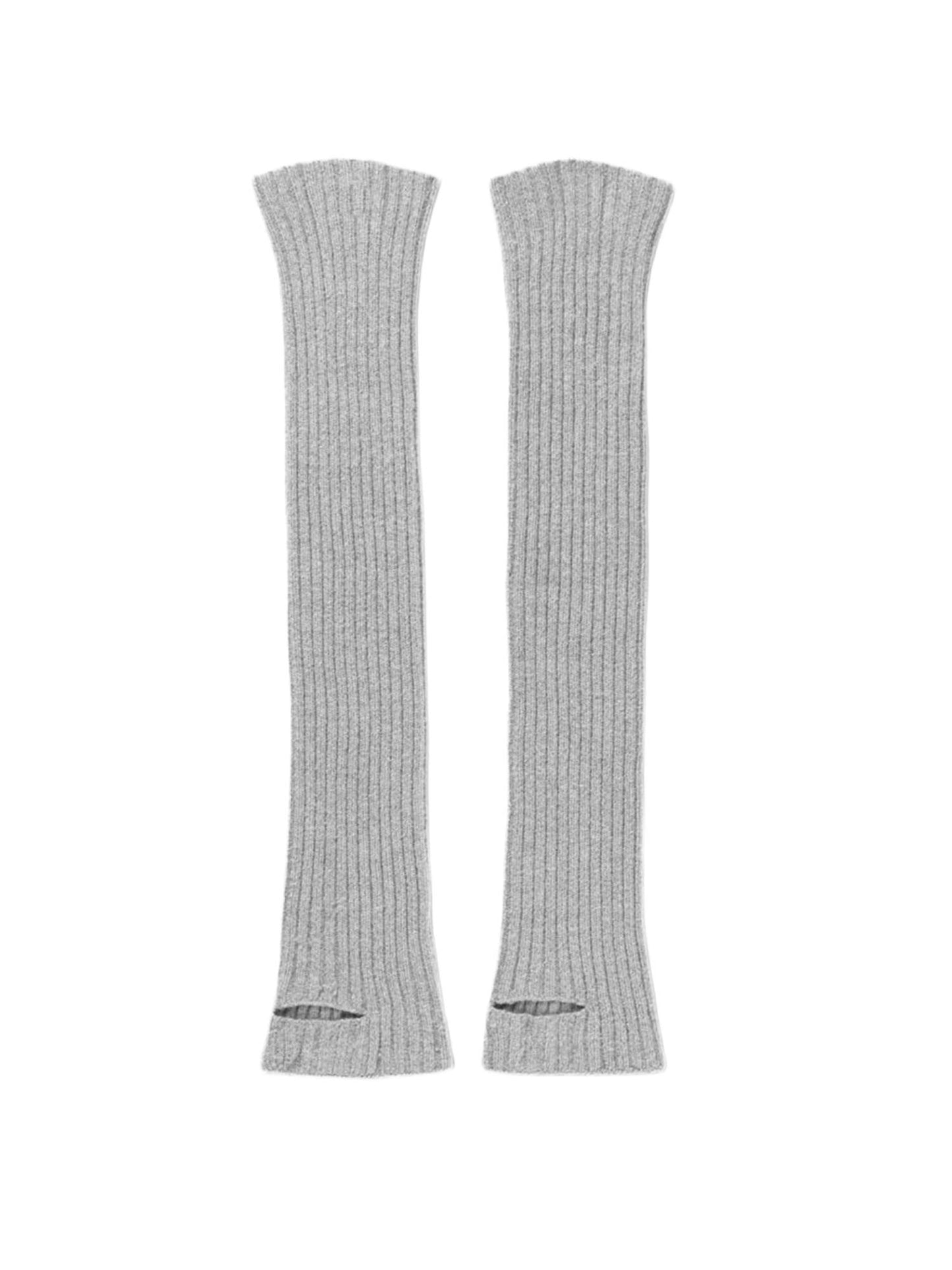 Leggvarmere - 100% Merino Ull (grå)