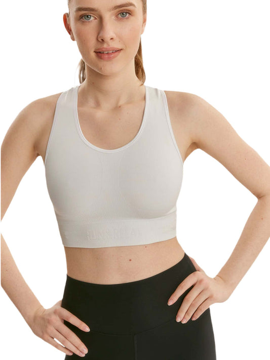 Seamless Bra - White