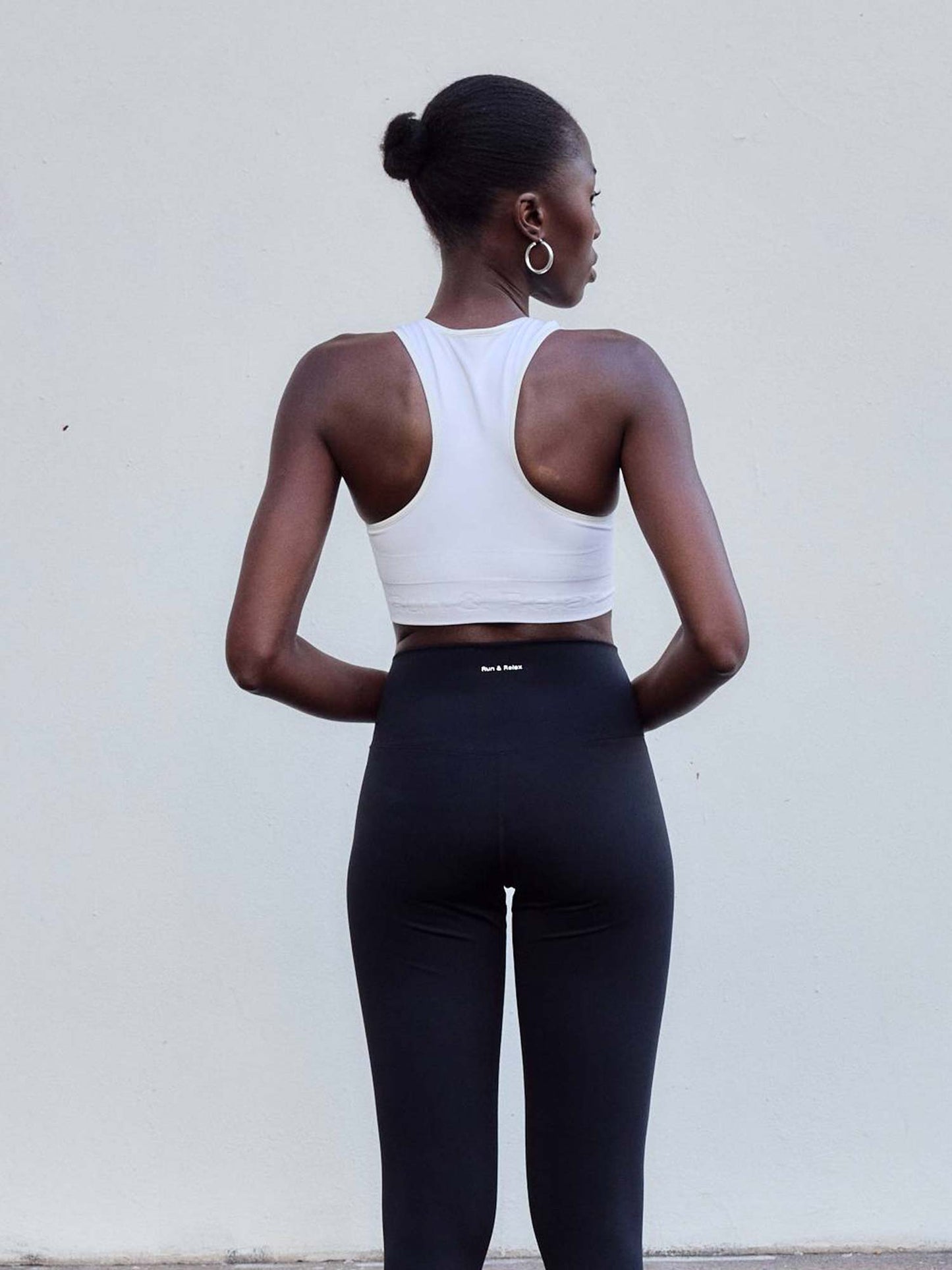 Seamless Bra - White